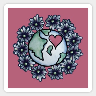 Earth Love Sticker